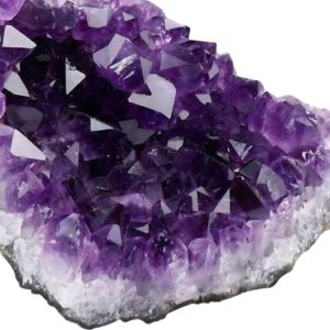 Améthyste   - apaise le mental et favorise la relaxation. Couleur violette